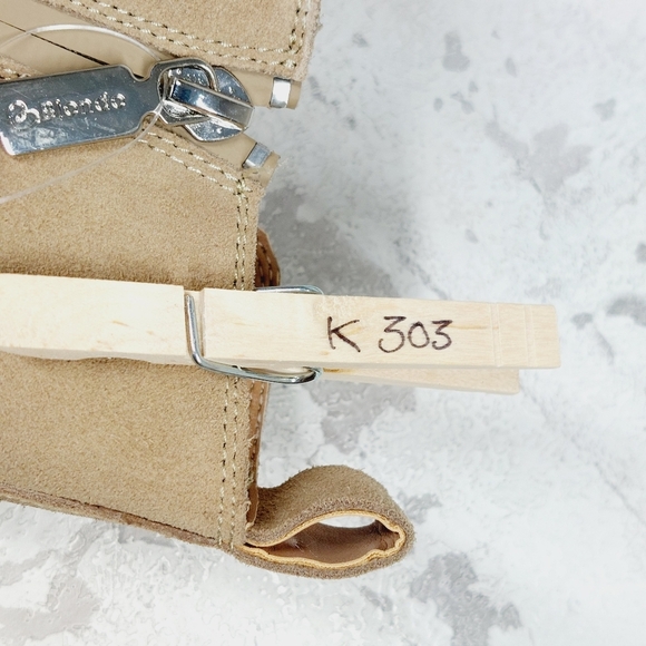 New Blondo Kiana Tan Suede Waterproof Zip Up Boots K303 - Picture 11 of 11